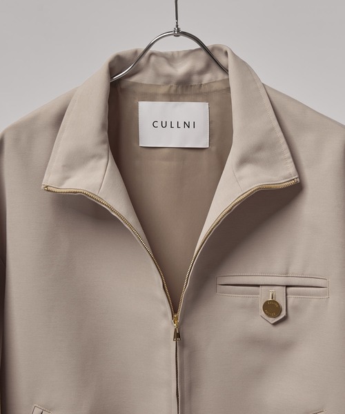 【CULLNI】　ブルゾン　ジップパーカー CULLNI ブルゾン アウター スタンドZIPブルゾン exclusive for