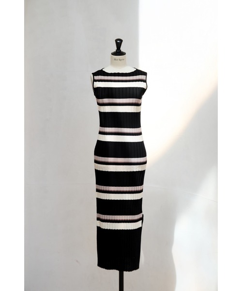 Her lip to ニットワンピース M ブラック レディース : ZOZOTOWN Yahoo