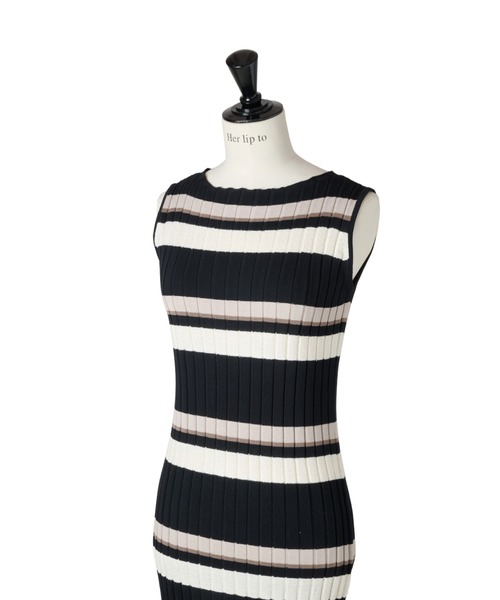 Her lip to ニットワンピース M ブラック レディース : ZOZOTOWN Yahoo