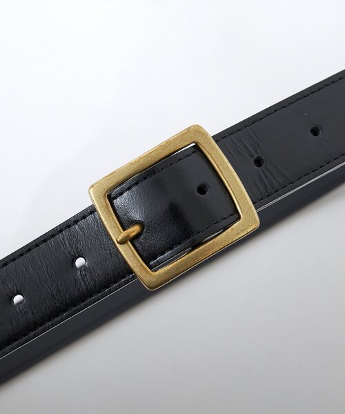 【THE PAUSE】スクエアバックルベルト THE PAUSE ベルト 「THE PAUSE」スクエアバックルベルト レディース