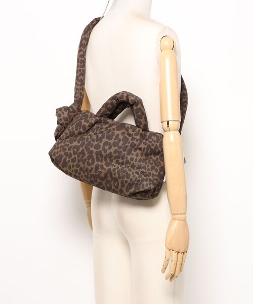 OLEND ハンドバッグ OLEND MINIONA SOFT BAG LEOPARD : ZOZOTOWN Yahoo 