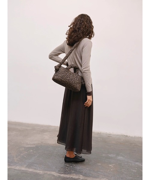 OLEND ハンドバッグ OLEND MINIONA SOFT BAG LEOPARD : ZOZOTOWN Yahoo