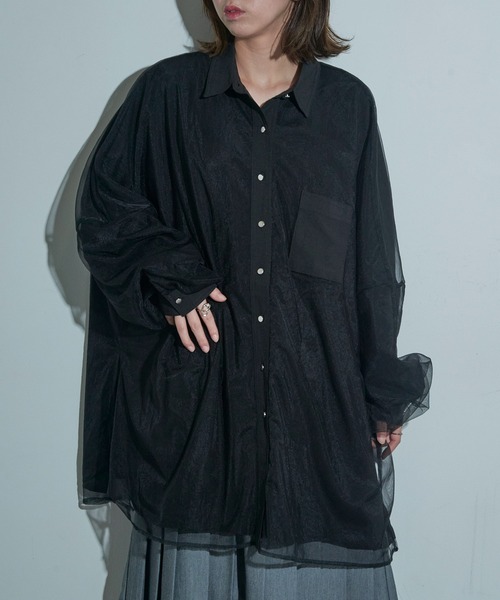 MAISON BREEZE reveur ブラウス シャツ 「MAISON reveur」オーバー 