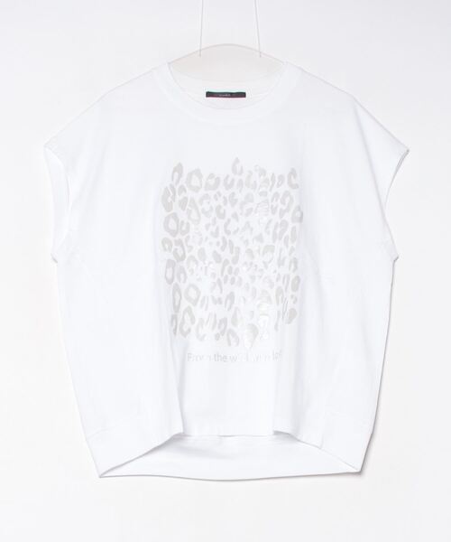 tシャツ Munich（ミューニック）B'2nd別注レオパードプリントＴシャツ レディース