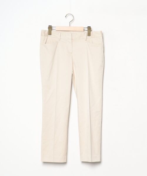 新品　Theory ベージュパンツ Theory - 美品 theory セオリー ベージュ パンツ センタープレス