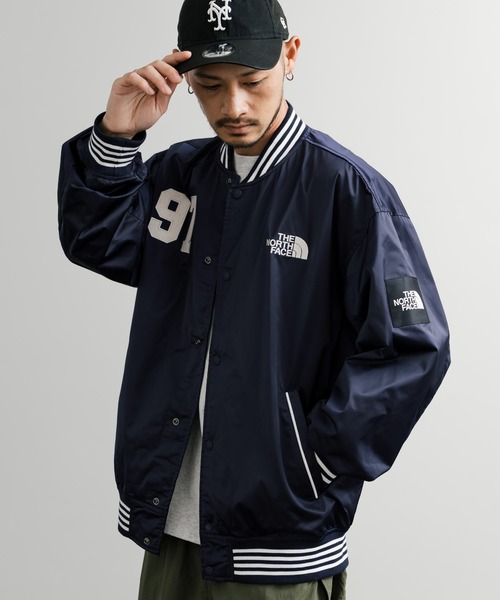 ノースフェイス ホワイトレーベル スタジャン ブラック メンズ レディース L THE NORTH FACE スタジャン 日本未展開モデル ザ・ノース