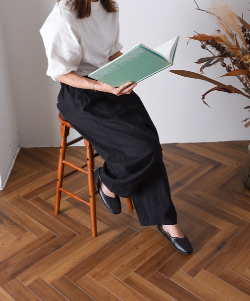 「folka」 パンツ FREE ブラック レディース_画像9