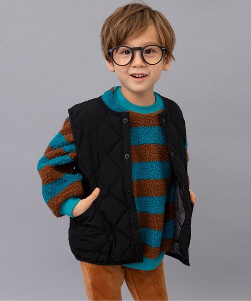 BURBERRY キッズ ストライプ ジャケット BURBERRY（バーバリー） 「KIDS」ストライプ柄ジャケット - ブルー