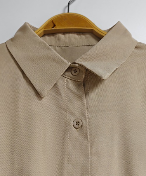 ワンピース ベルト付きAラインラップワンピース | ブランド登録なし | 19