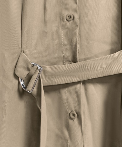 ワンピース ベルト付きAラインラップワンピース | ブランド登録なし | 20