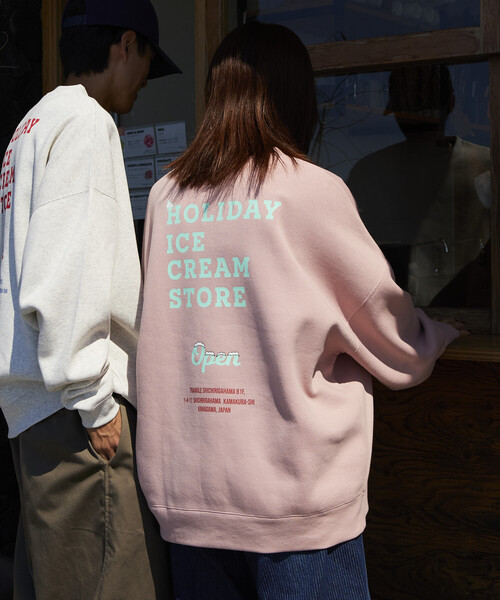 【HOLIDAY × FREAK'S STORE】別注ロングTシャツ FREAK'S STORE（フリークスストア） tシャツ メンズ レディース