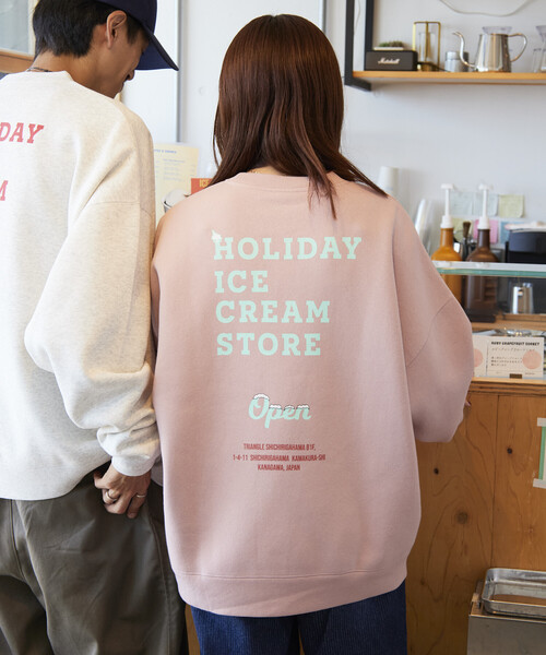 【HOLIDAY × FREAK'S STORE】別注ロングTシャツ FREAK'S STORE（フリークスストア） tシャツ メンズ レディース