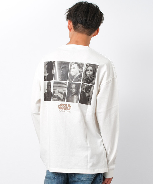 STAR WARS（スター・ウォーズ） tシャツ ローグワン ロングTシャツ 