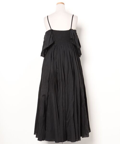 「MARIHA」 半袖ワンピース 36 ブラック レディース_画像2