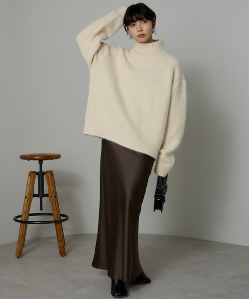 SOTT ニット セーター Oversized Turtleneck Knit / オーバーサイズ
