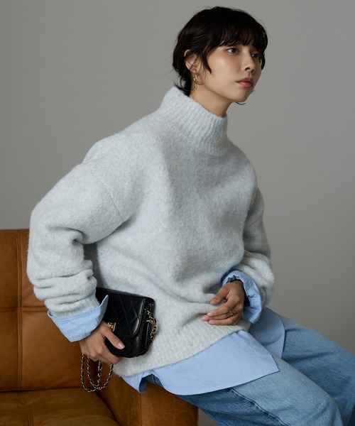 SOTT ニット セーター Oversized Turtleneck Knit / オーバーサイズ