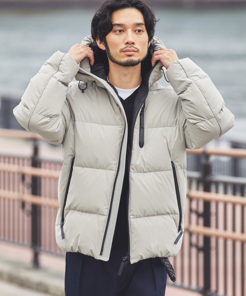 ナノユニバース×西川ダウンジャケット38 NANO universe（ナノ・ユニバース） ダウンジャケット「NISHIKAWA