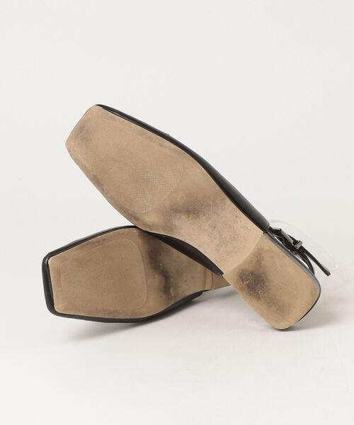 「CHARLES & KEITH」 フラットサンダル 35 ブラック レディース_画像3