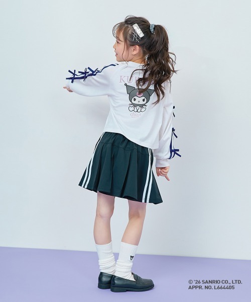 devirock（デビロック） スカート 「chum」クロミコラボ プリーツ