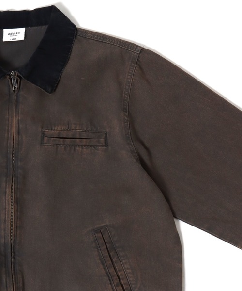 ブルゾン アウター ダック ワークジャケット/ジップブルゾン/春