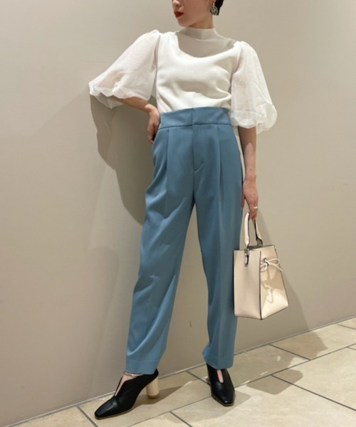 「FRAY I.D」 半袖ニット FREE ホワイト レディース_画像7