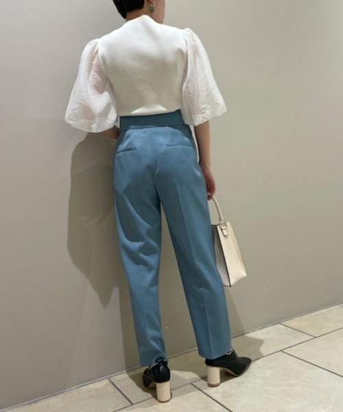 「FRAY I.D」 半袖ニット FREE ホワイト レディース_画像8