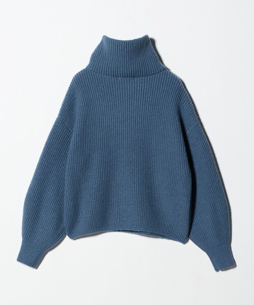 A DAY IN THE LIFE ニット セーター カタアゼ ハーフジップ ニット