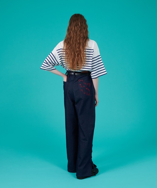 「ONCILY」 デニムパンツ MEDIUM インディゴブルー メンズ_画像7