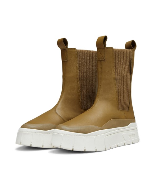 「PUMA」 ブーツ 25.0cm ブラック レディース_画像6