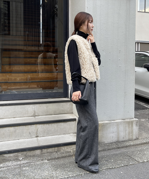 【大人気】ルタロン 5cmスクエアフィットショートブーツ ブラック LE TALON（ル タロン） ブーツ 「追加」5cmスクエアフィットショート