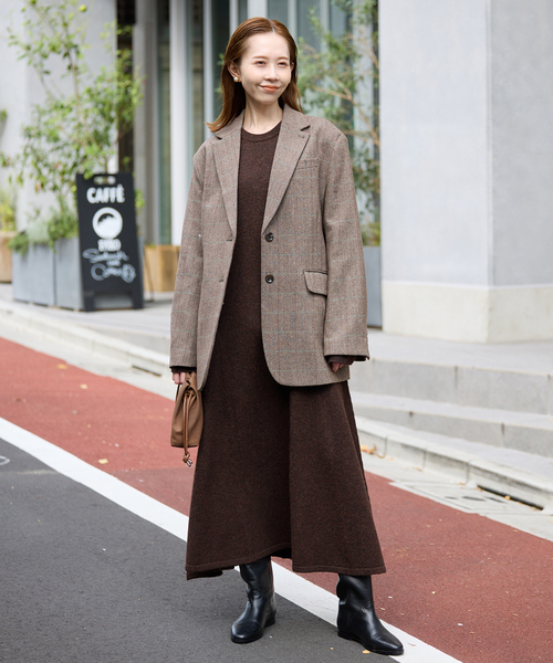 SLOBE IENA（スローブイエナ） ワンピース フレアーニットワンピース