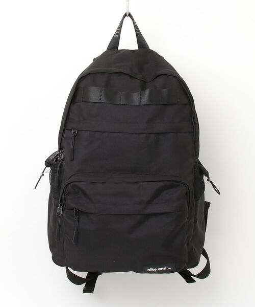 niko and…（ニコアンド） リュック 0 ブラック レディース : ZOZOTOWN