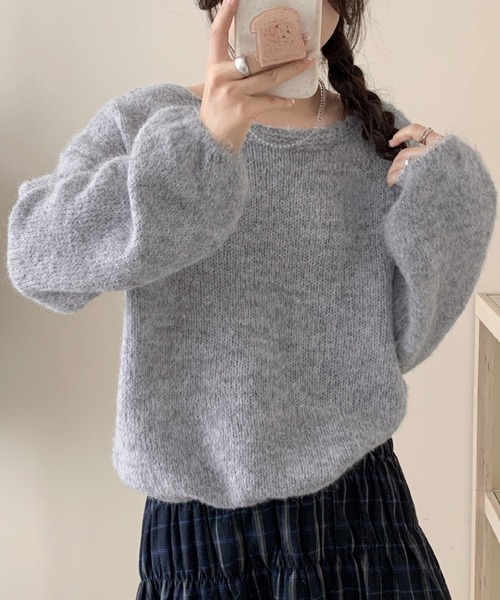 DAY CLOSET ニット セーター 「肩魅せ2WAY」ゆるっと綺麗見せ。長袖