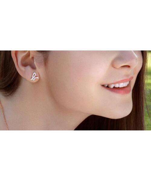 【美品】アニエスベー　agnes b. ピアス　シルバー agnes b.（アニエスベー） ピアス（両耳用） FREE シルバー系その他