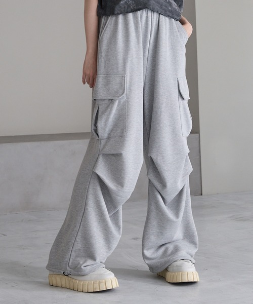 「CIASENSE」 スウェットパンツ S グレー メンズ_画像2