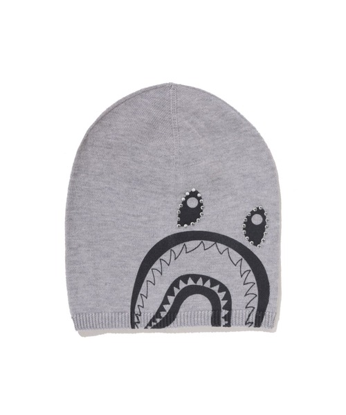 A BATHING APE エイプ シャーク ニット帽 ビーニー A BATHING APE（アベイシングエイプ） ニット帽 ニットキャップ