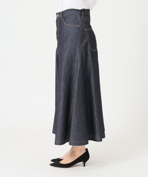 「VERMEIL par iena」 ロングスカート 40 ネイビー レディース_画像6