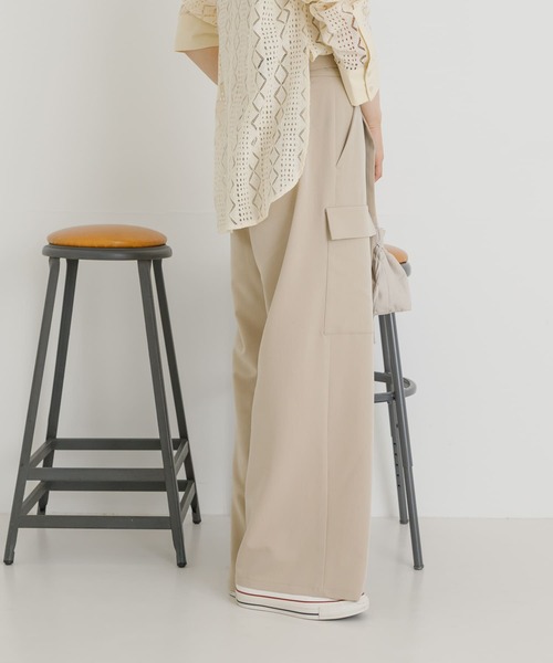 「UR Lab.」 パンツ FREE ベージュ レディース_画像5