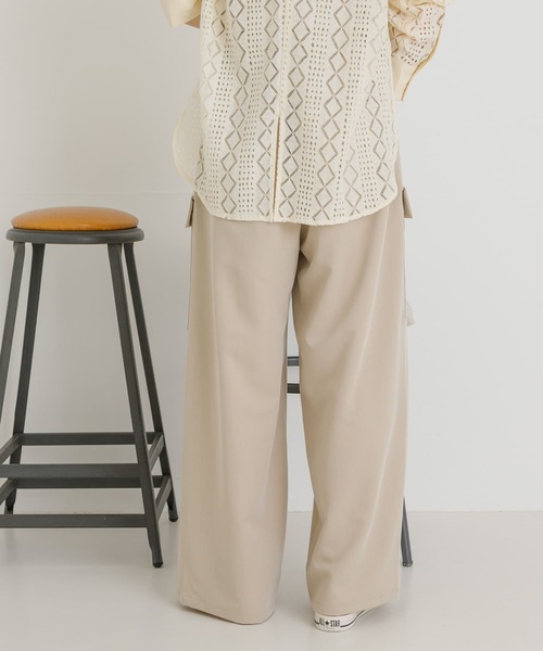 「UR Lab.」 パンツ FREE ベージュ レディース_画像6