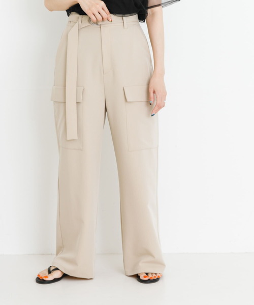 「UR Lab.」 パンツ FREE ベージュ レディース_画像8