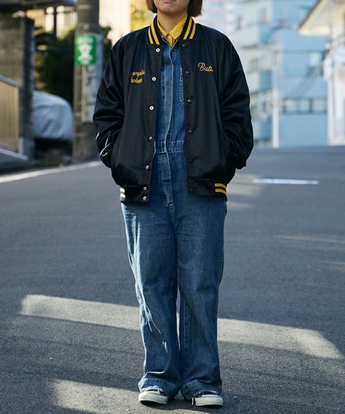 「BUTWIN」 ジャケット MEDIUM グリーン メンズ_画像2