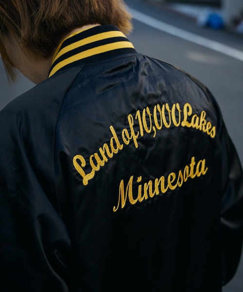 「BUTWIN」 ジャケット MEDIUM グリーン メンズ_画像6