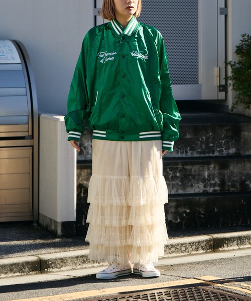 「BUTWIN」 ジャケット MEDIUM グリーン メンズ_画像9