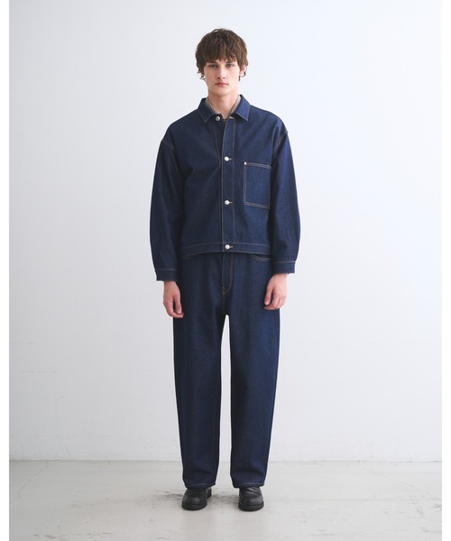 ブルゾン アウター WORK JACKET 001D メンズの画像