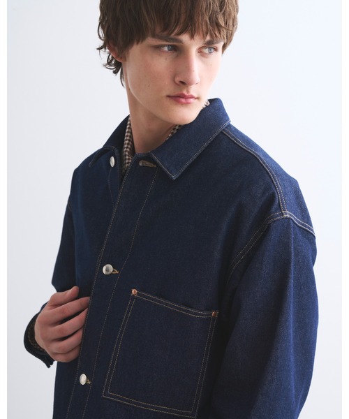 ブルゾン アウター WORK JACKET 001D メンズの画像