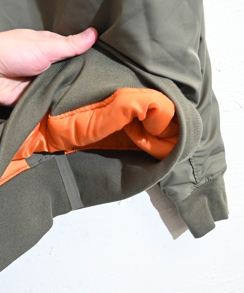 「Anytime Songs」 ブルゾン MEDIUM カーキ メンズ_画像6