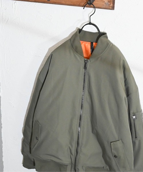 「Anytime Songs」 ブルゾン MEDIUM カーキ メンズ_画像9