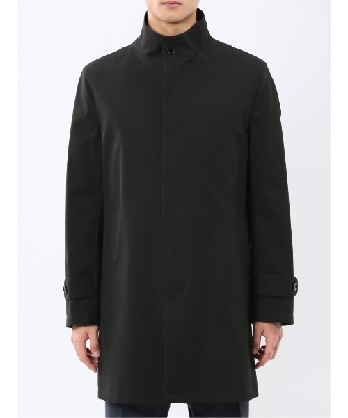 TAKA-Q（タカキュー） ステンカラーコート コート 「防風 フード脱着