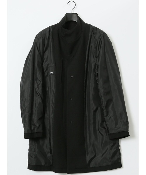 TAKA-Q（タカキュー） ステンカラーコート コート 「防風 フード脱着