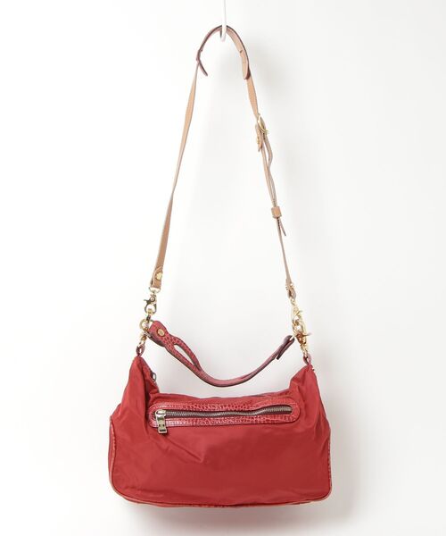 美品 超希少 orobianco オロビアンコ 2way ショルダー 大容量 Orobianco（オロビアンコ） 2WAYバッグ - レッド レディース